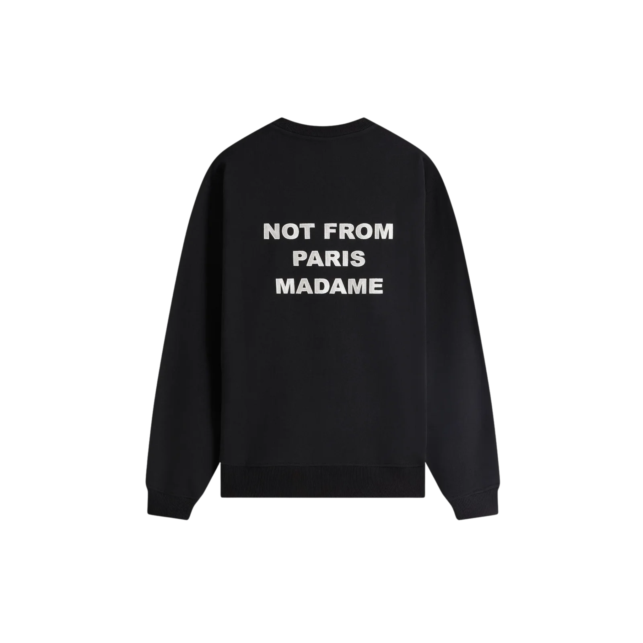 Le Sweatshirt Slogan Black