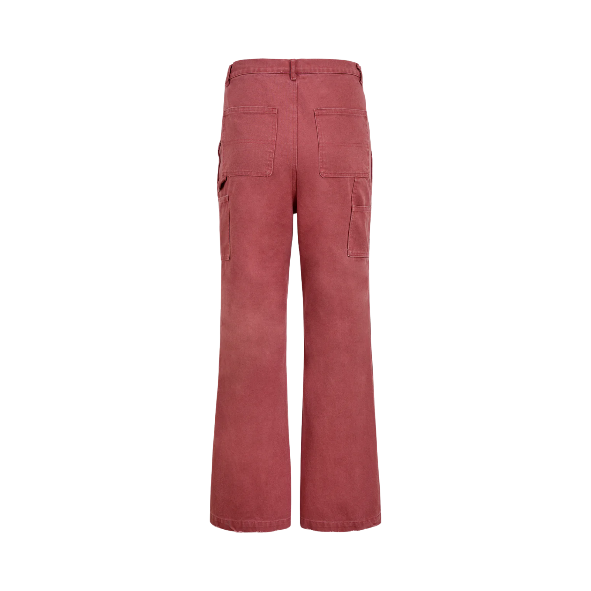 Canvas Faded Pants Vintage Salmon