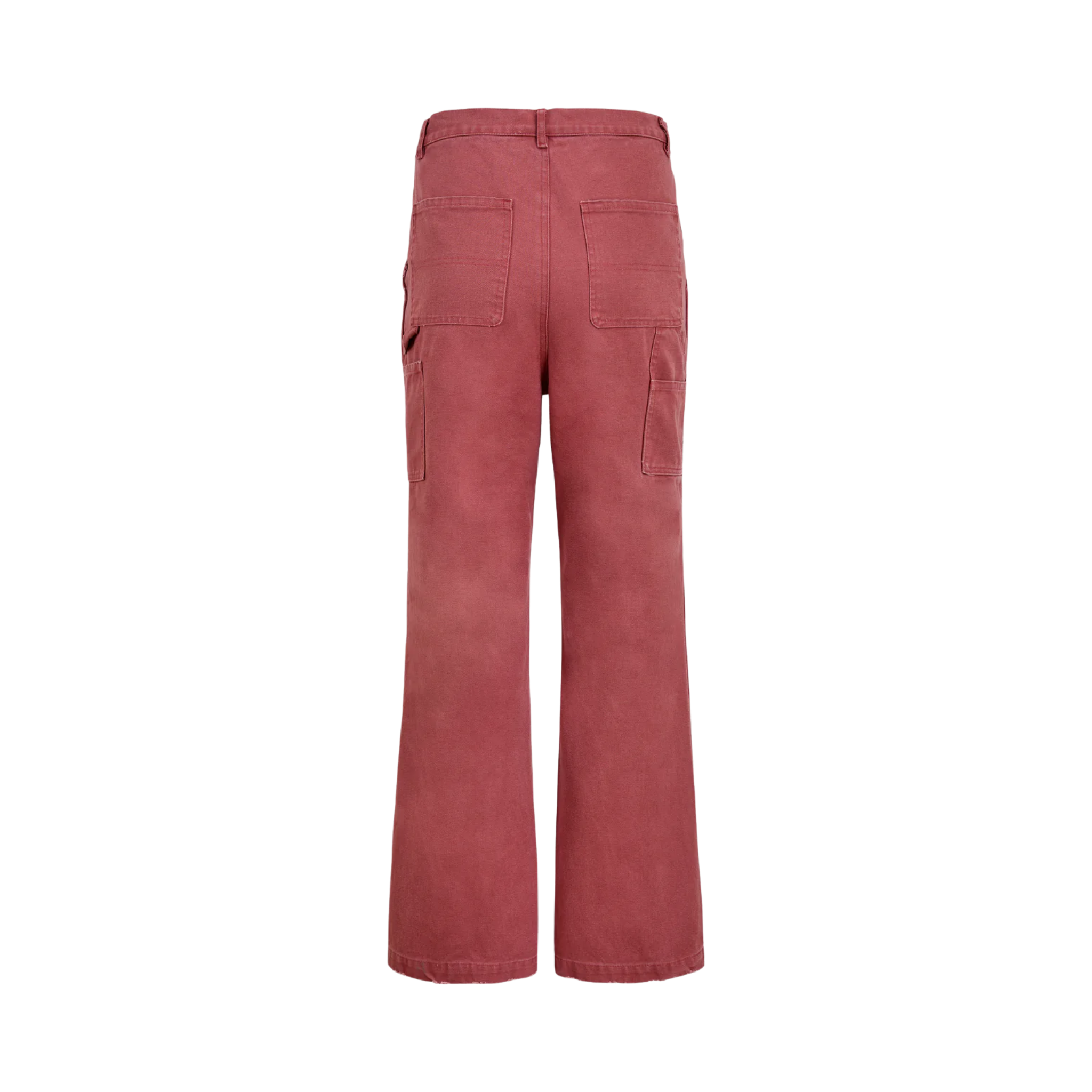 Canvas Faded Pants Vintage Salmon