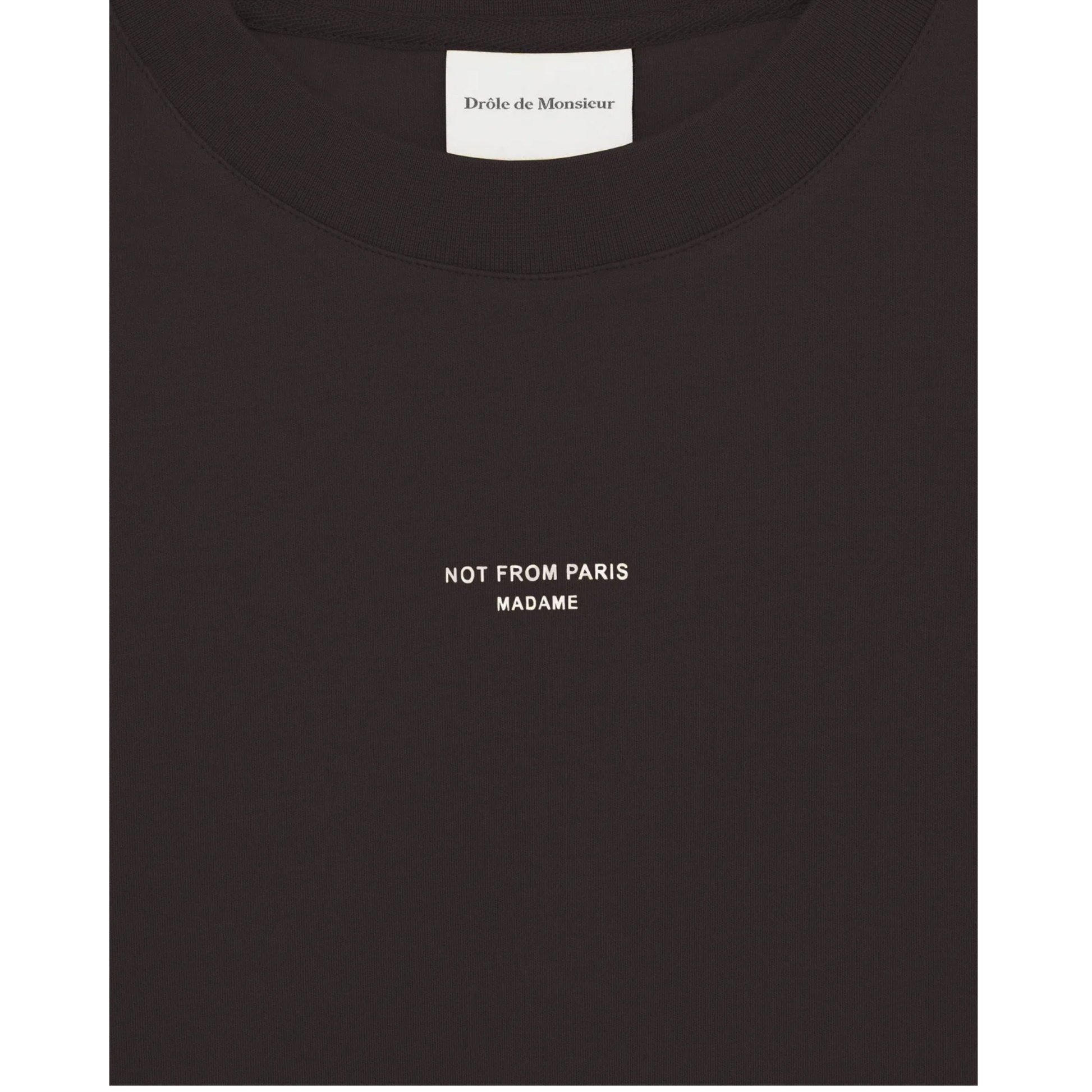 Le T-Shirt Slogan Classique Brown