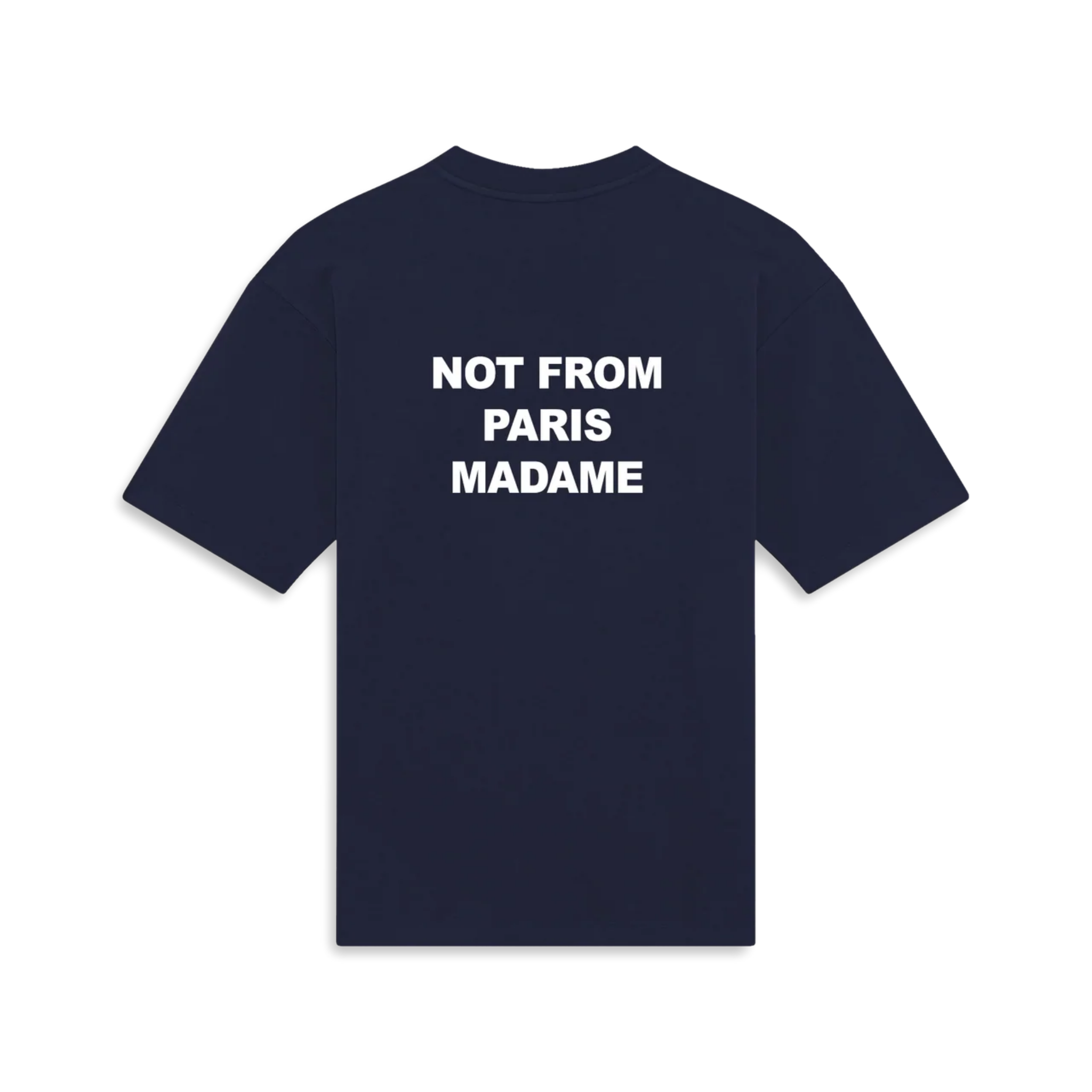 Bold T-shirt Slogan Navy