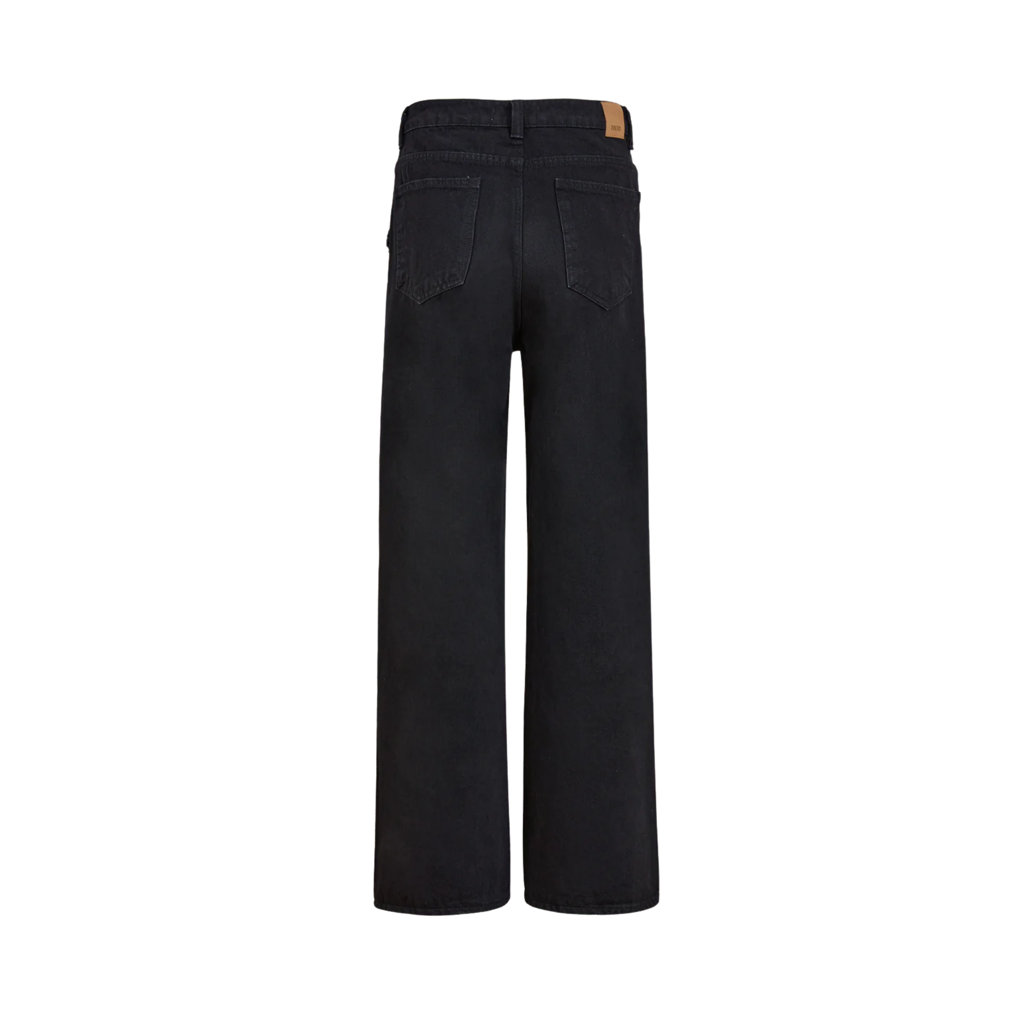 Pleated Relaxed Fit Jeans VINTAGE BLACK