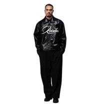 Realm Leather Jacket Black