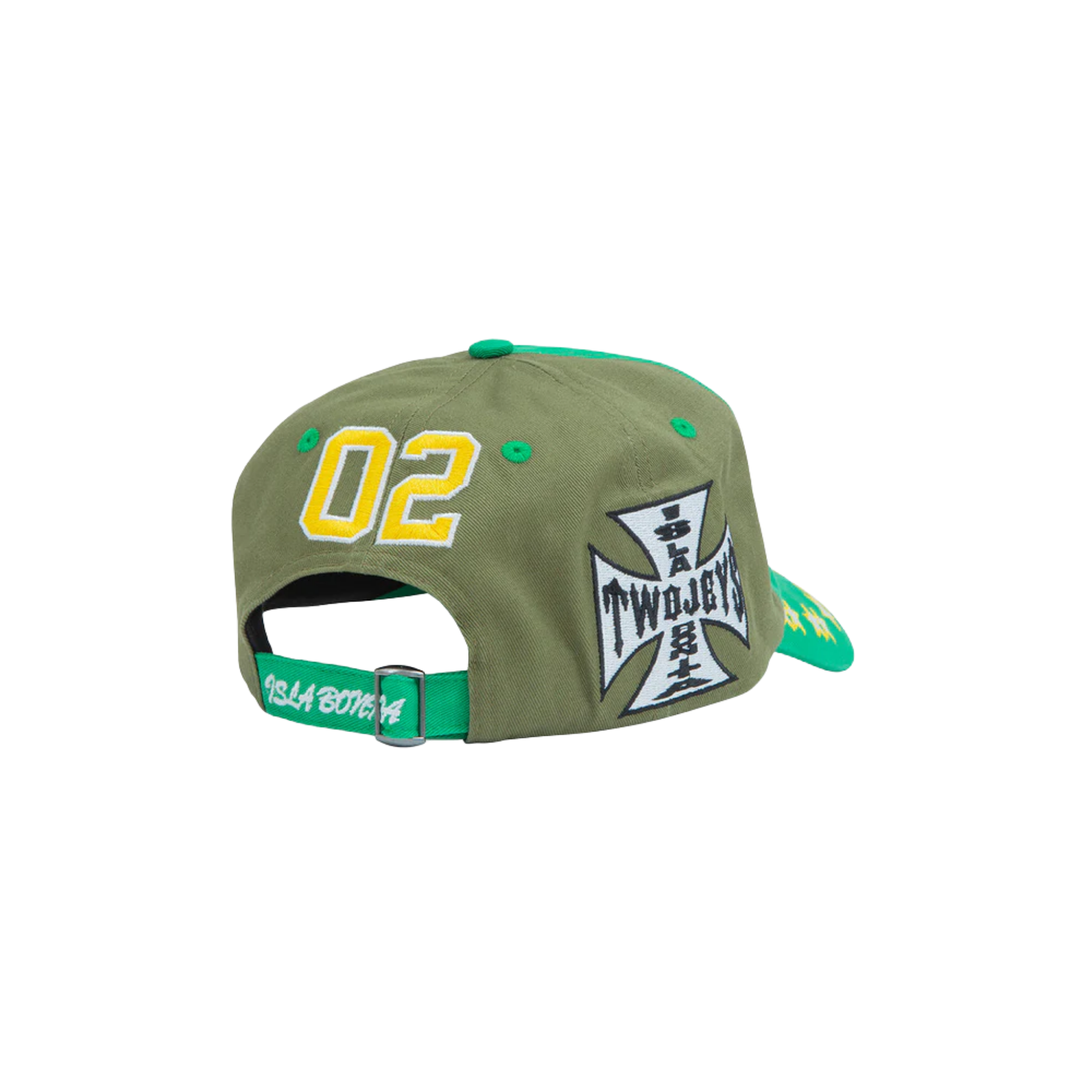 Embroidered Green Dad Cap
