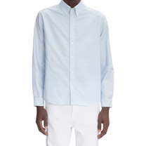 chemise new greg bleu