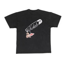 Kolab Safety Pin Tee Black
