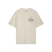 T-shirt Dog Walker Antique White