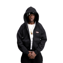 ALL DAY ZIP-UP BLACK