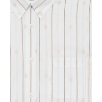 Chemise Rayée Monogramme