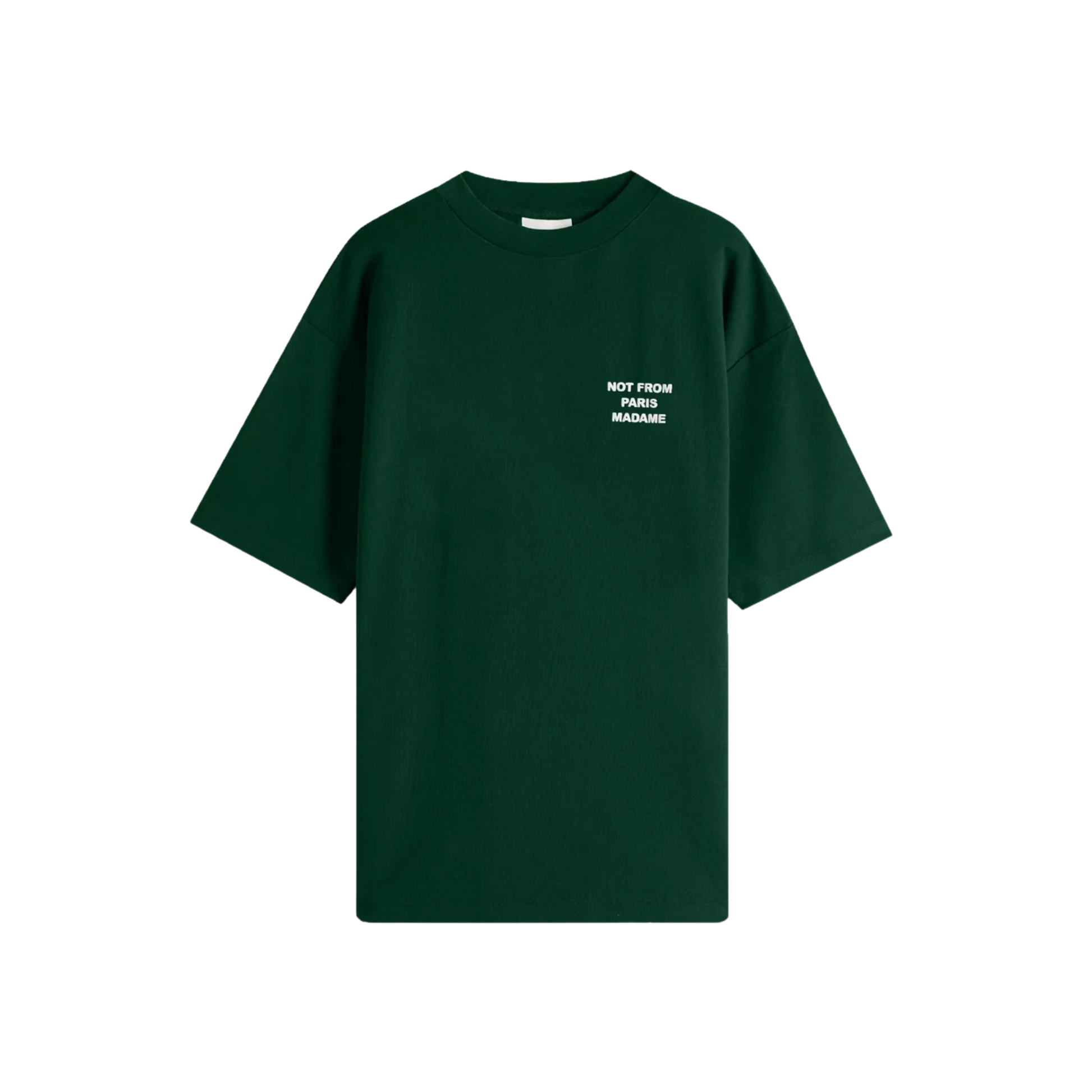 Le T-Shirt Slogan Dark Green