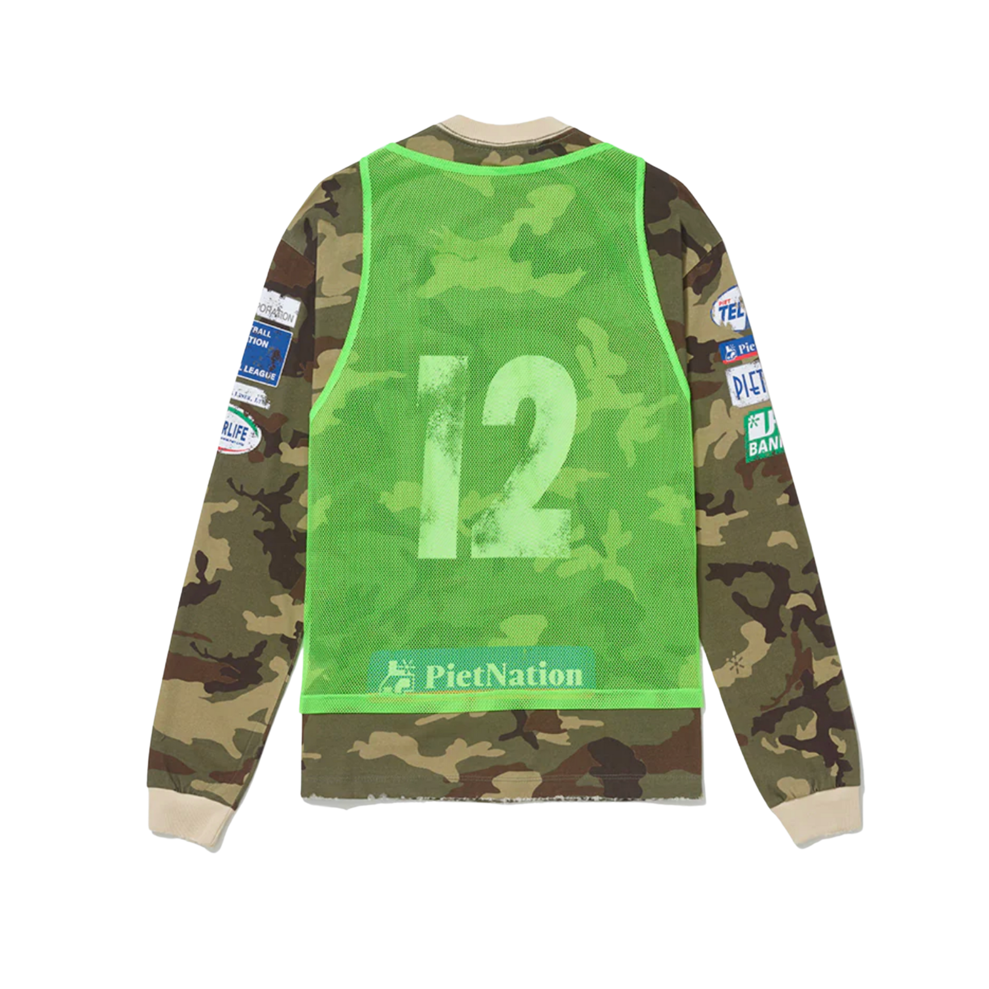 Vest Long Sleeve Camo T-shirt