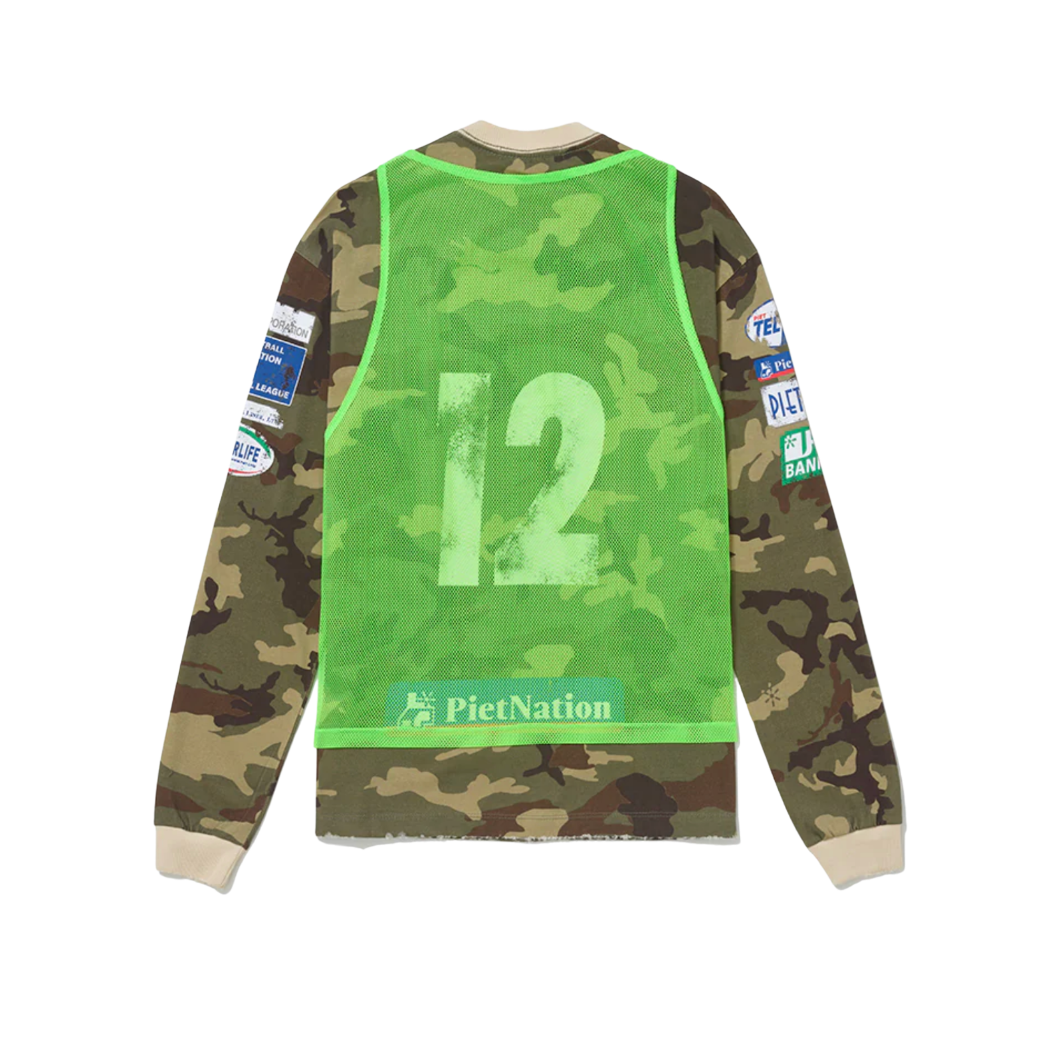 Vest Long Sleeve Camo T-shirt