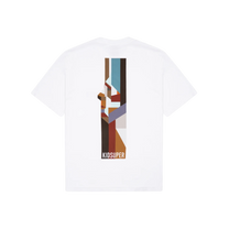Abstract Lines Tee White