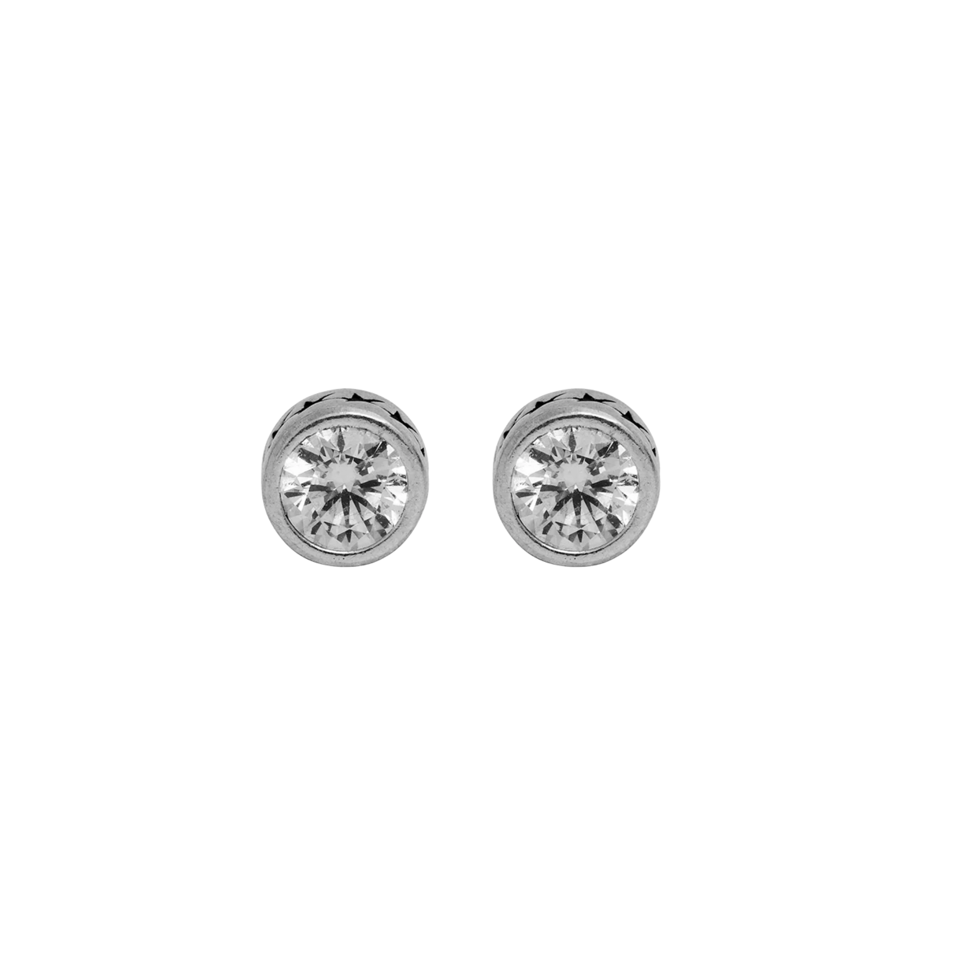 Stone Stud Starline Earring
