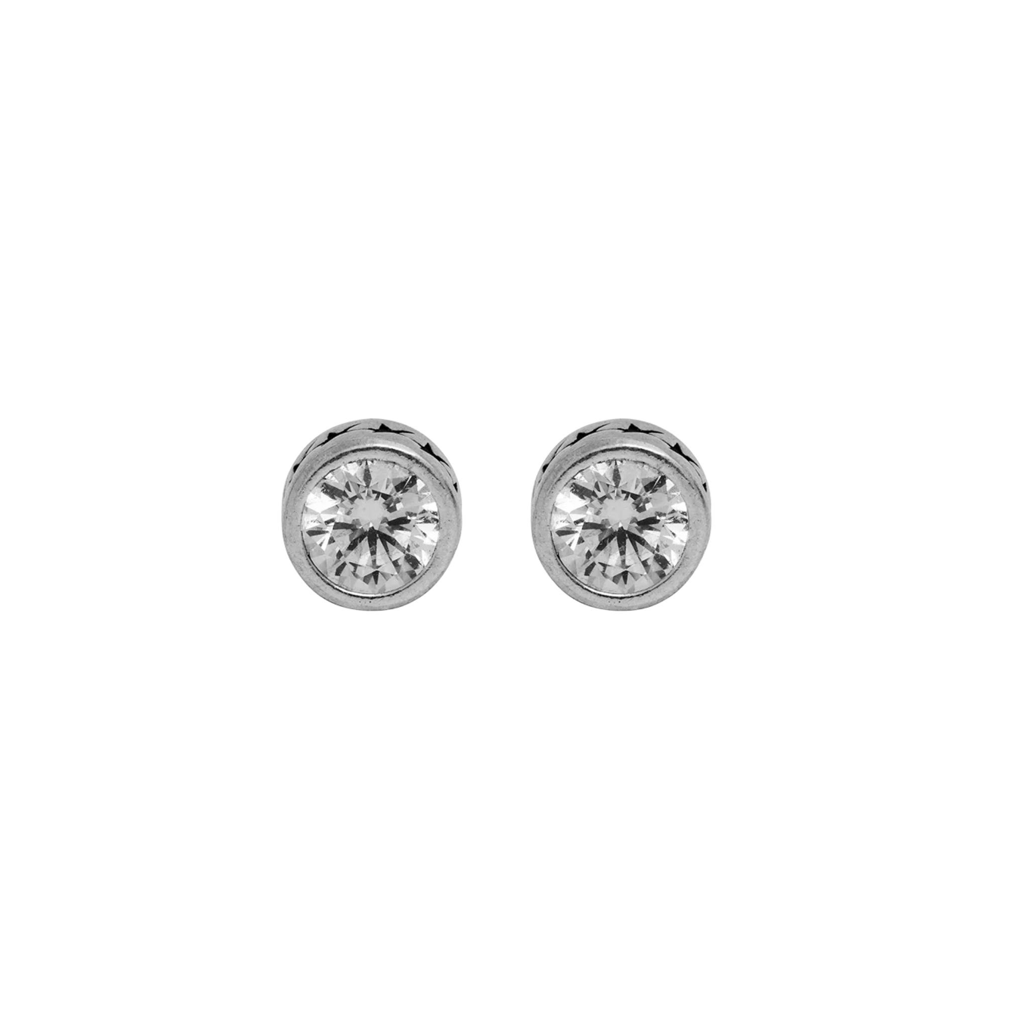Stone Stud Starline Earring