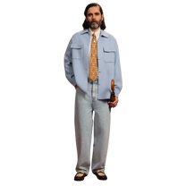 Surchemise Laine Blue