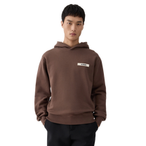 Hoodie avec Capuche Gros Grain Marron