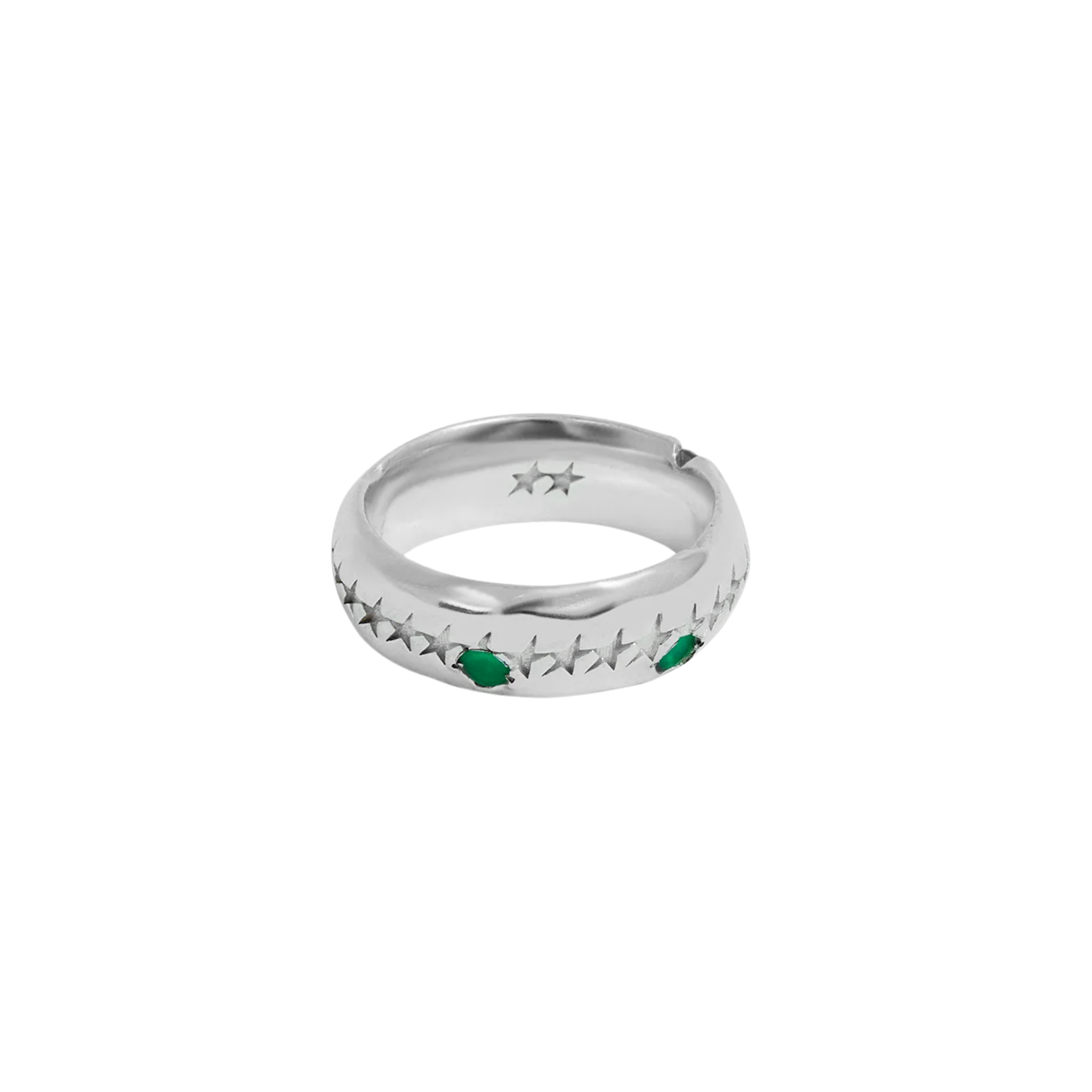 Icon Green Stone Ring