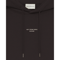 Le Hoodie Slogan Classique Black