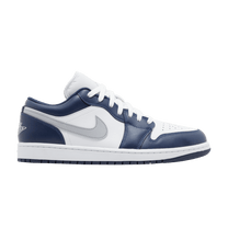 Jordan 1 Low Wolf Grey Midnight Navy