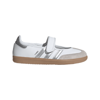 adidas Samba Jane White Silver Metallic (Women's)