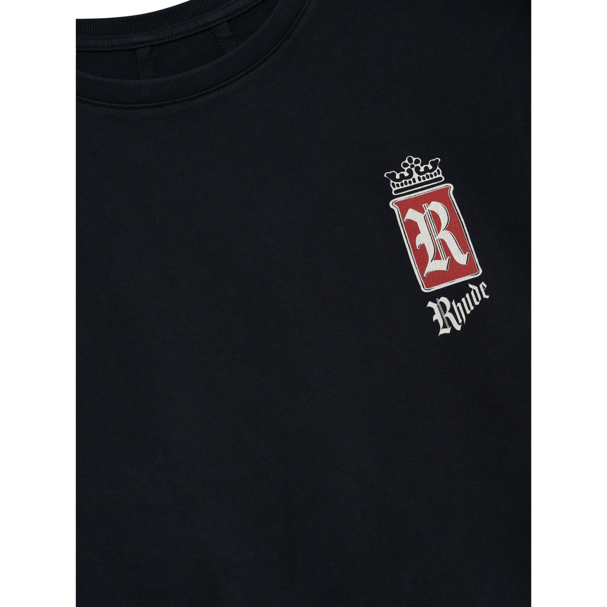 RHUDE FUMAR 91 TEE VINTAGE BLACK