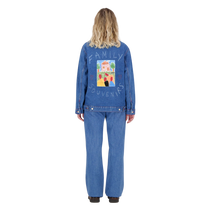 Family Souvenir (Blue) Denim Jacket