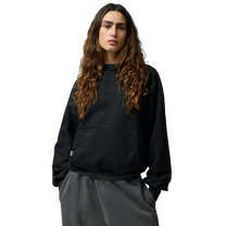 Stone Washed Black Icon Hoodie