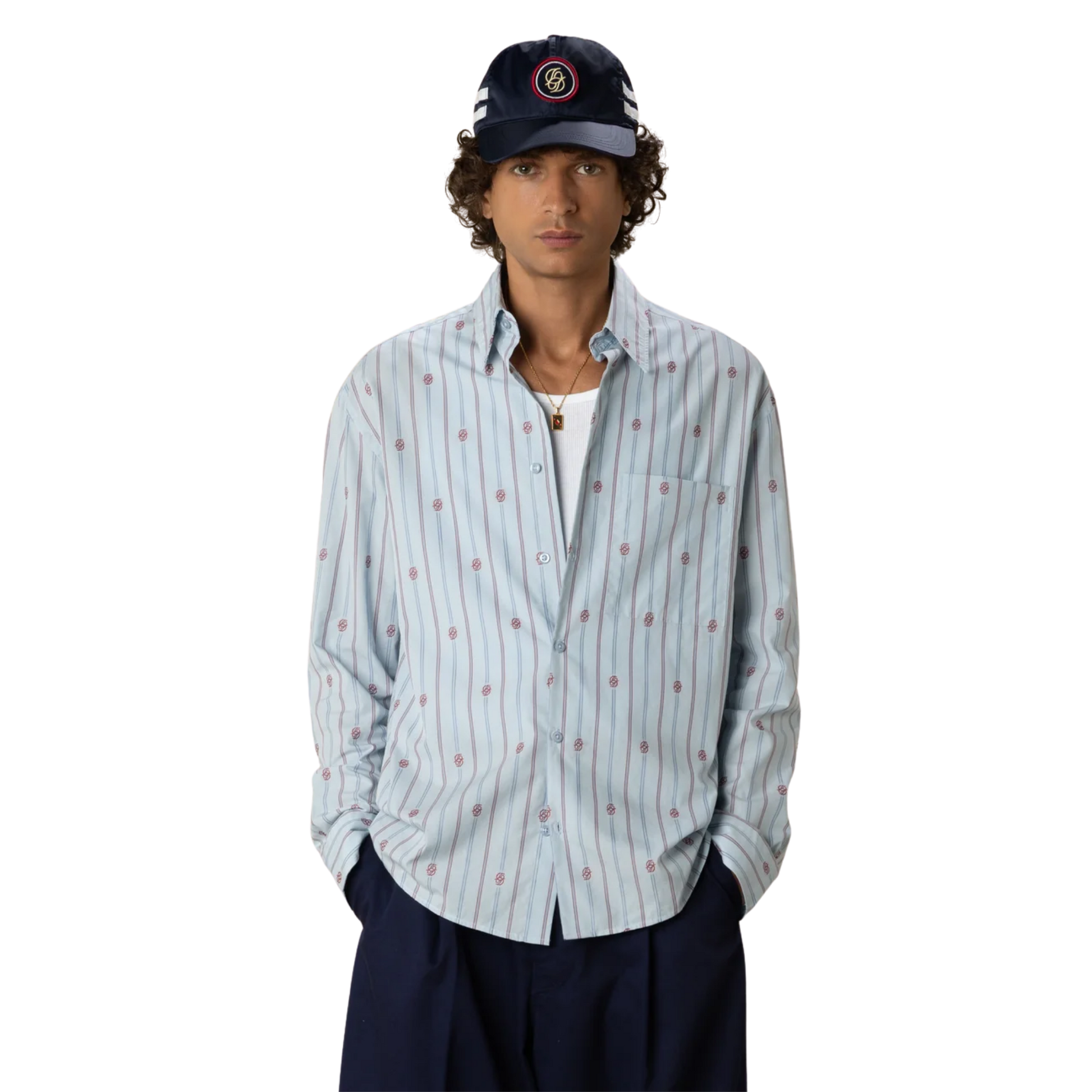 D Mirror Nylon Racing Cap