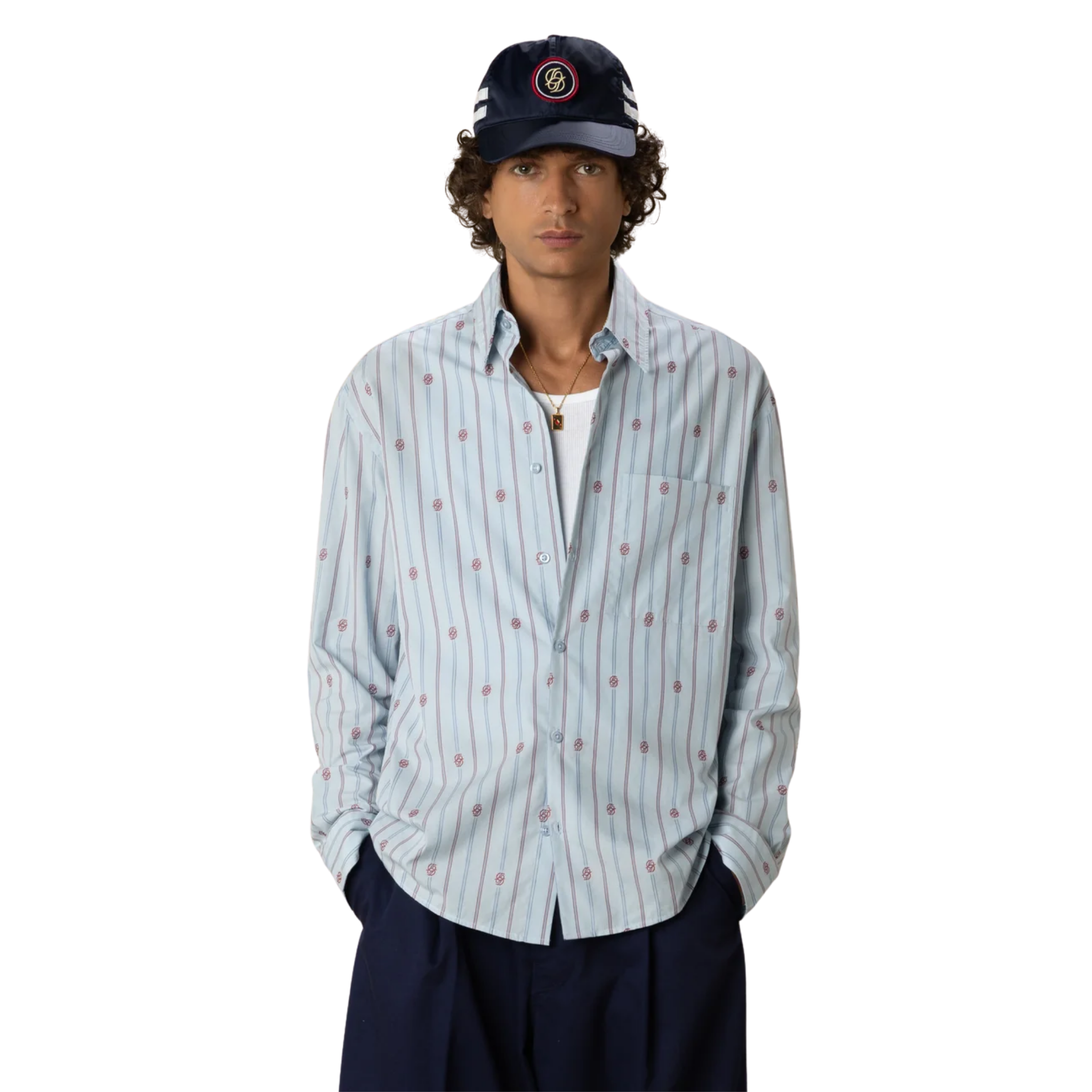 D Mirror Nylon Racing Cap