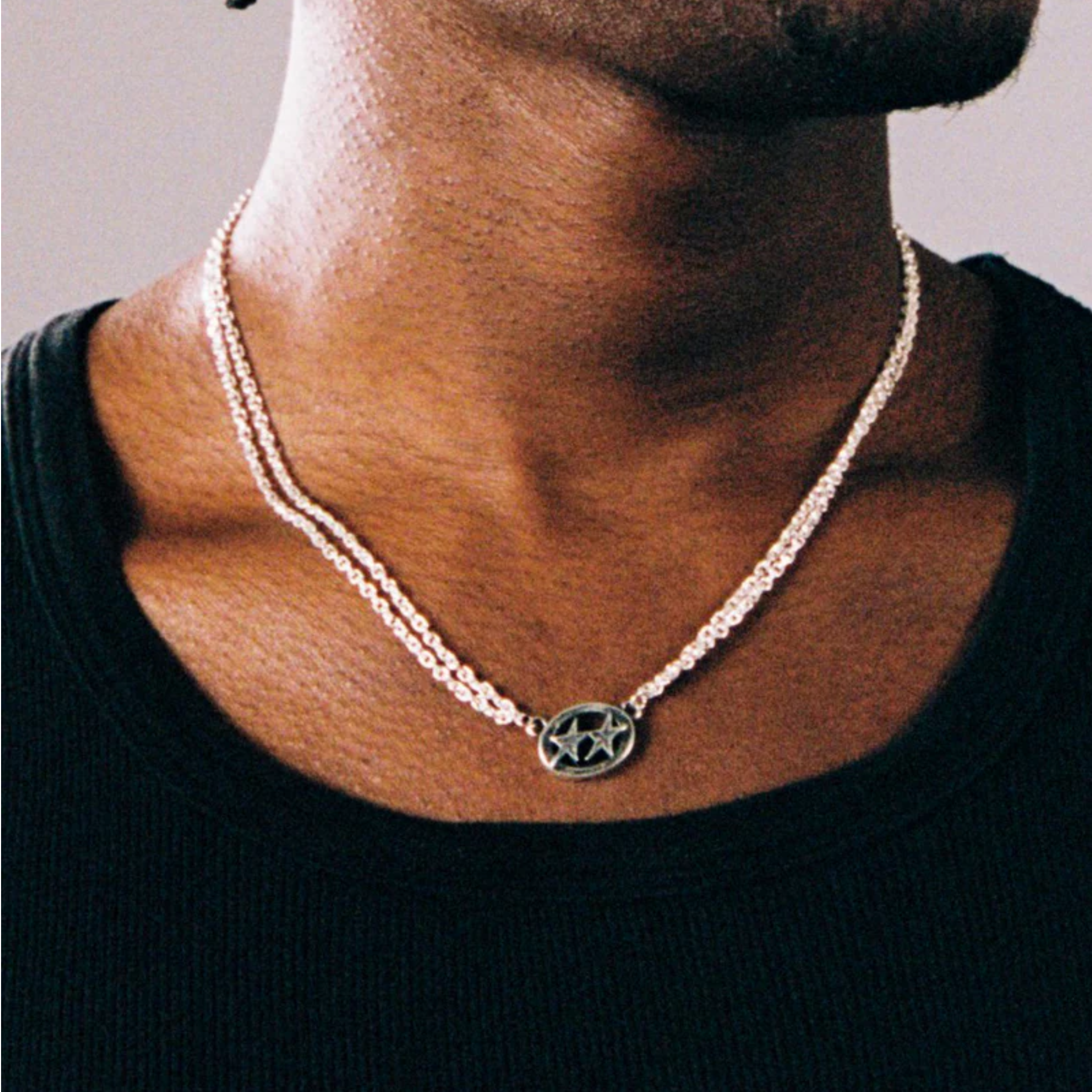 Icon Double Chain Necklace