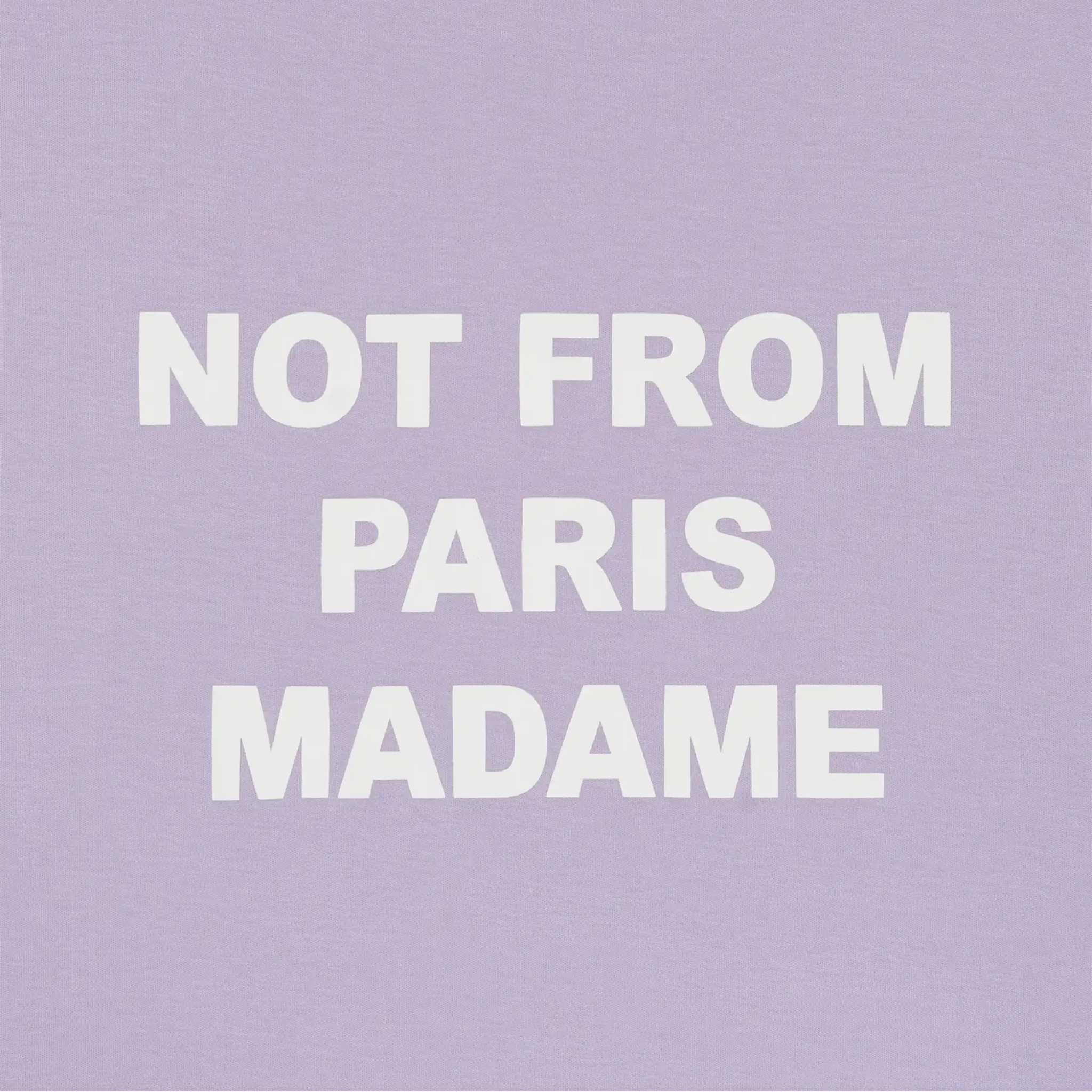 Le T-shirt Slogan Lavander