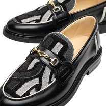 Loafer Gowtu Black Grey