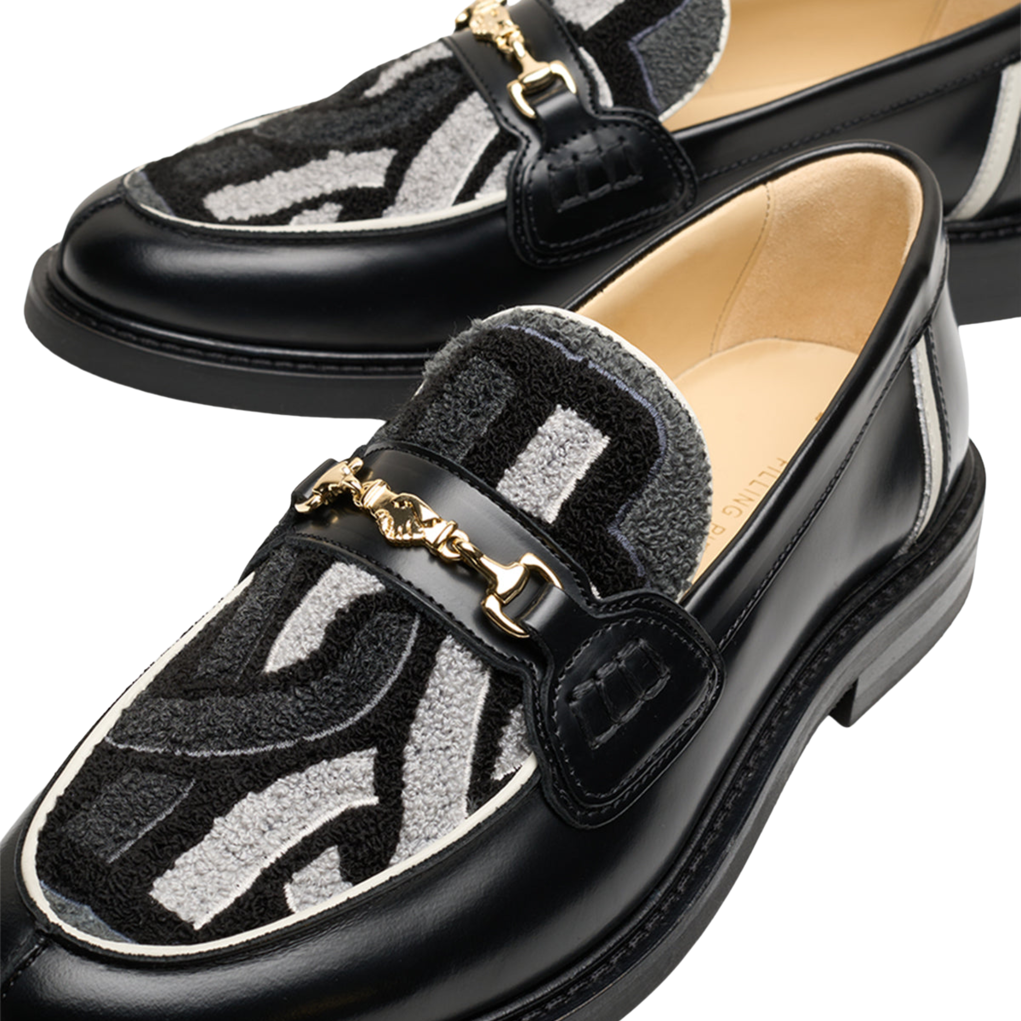 Loafer Gowtu Black Grey