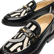 Loafer Gowtu Black Off White