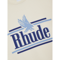 RHUDE ROSSA TEE VINTAGE WHITE