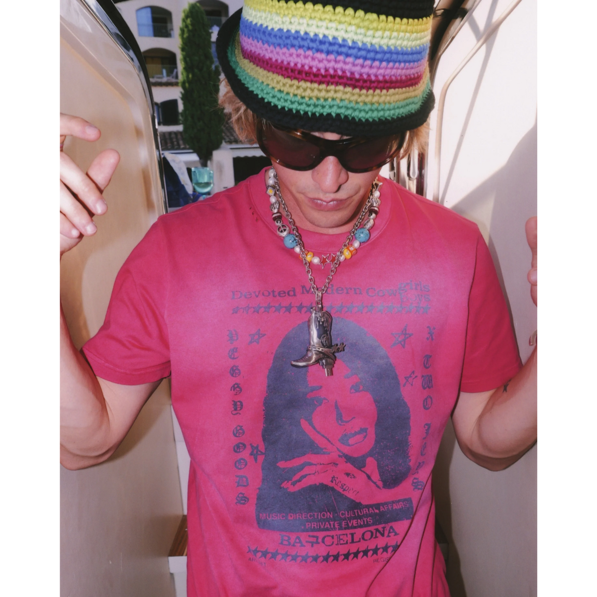 Peggy Goods Bussines Tee Pink
