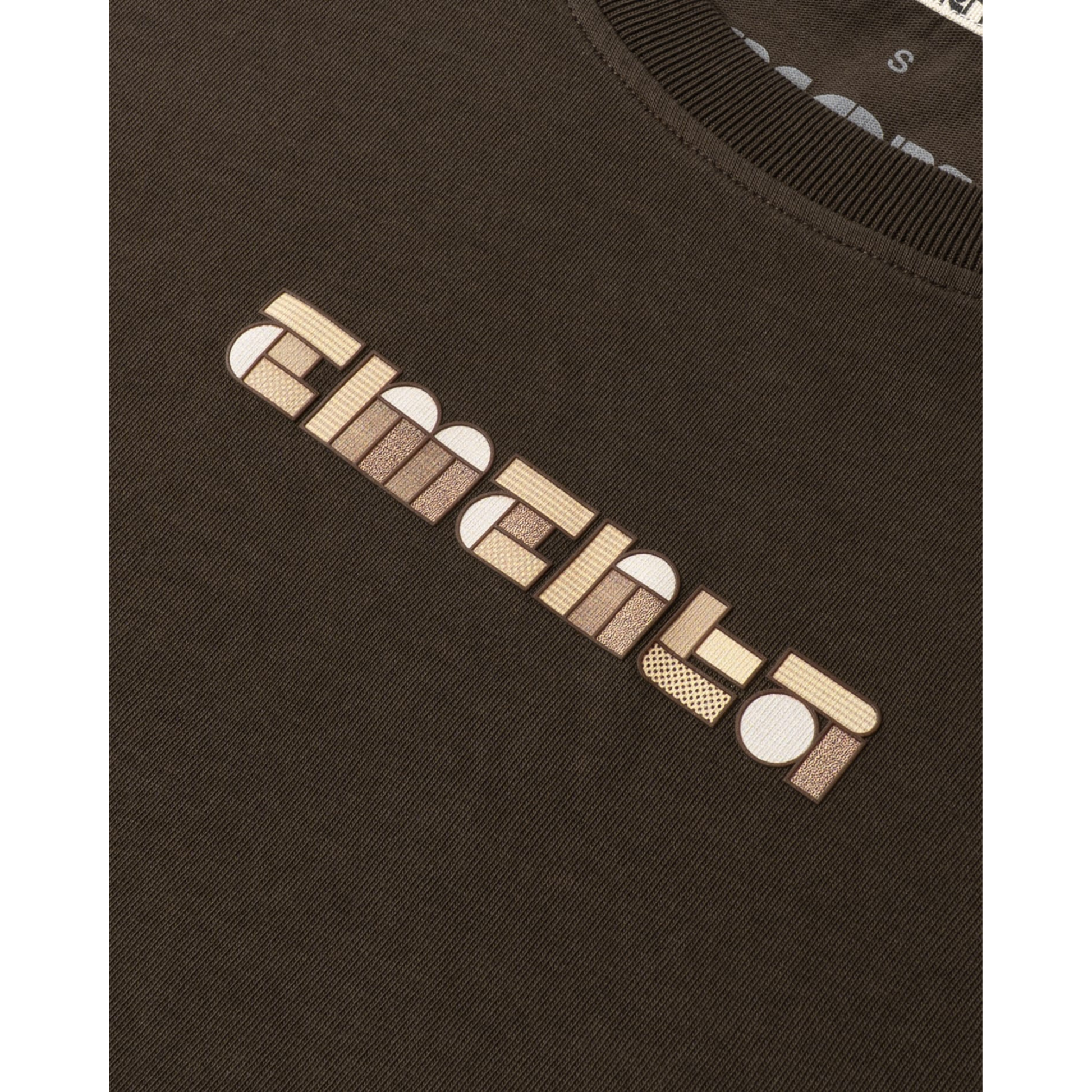 BLOCKS T-SHIRT BROWN