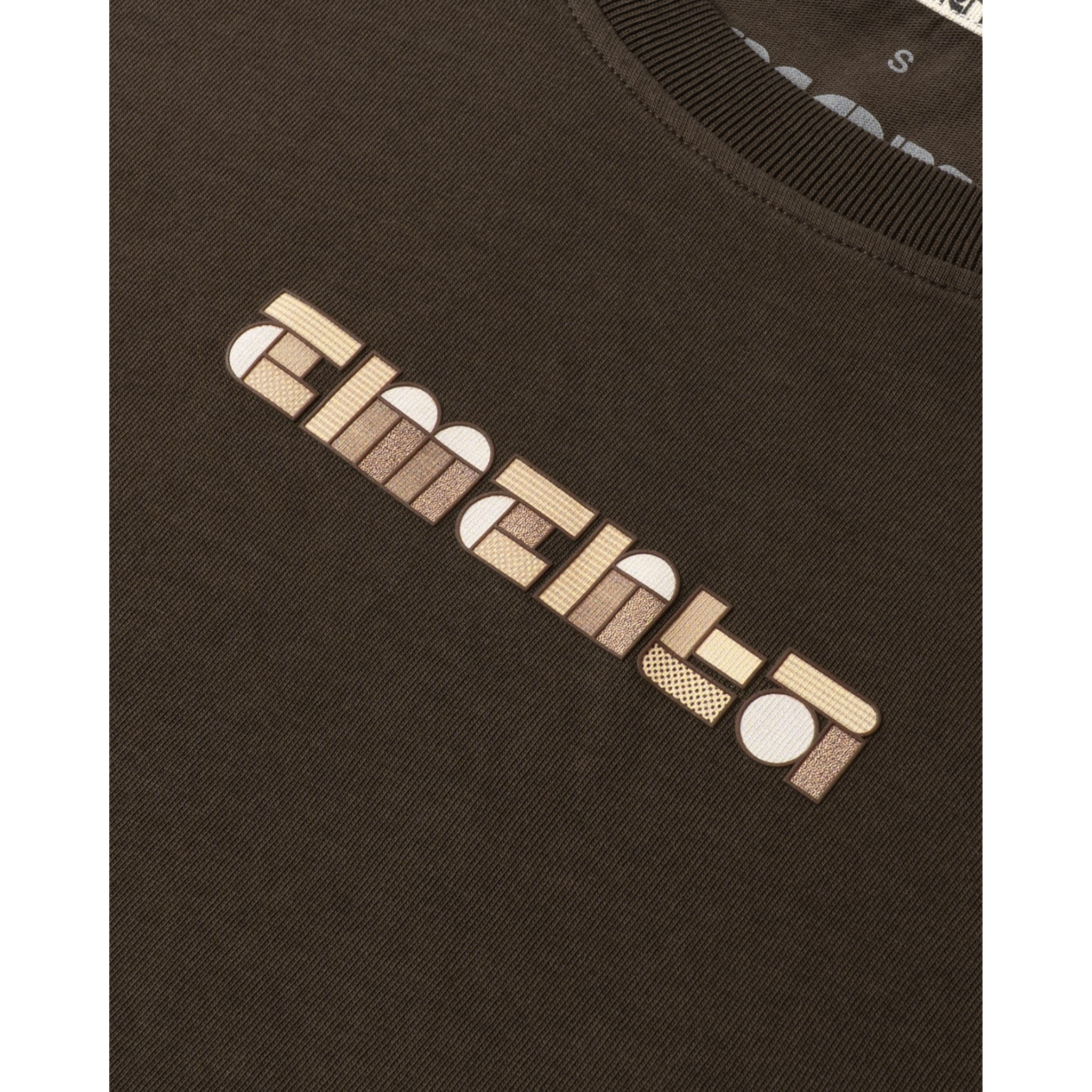 BLOCKS T-SHIRT BROWN