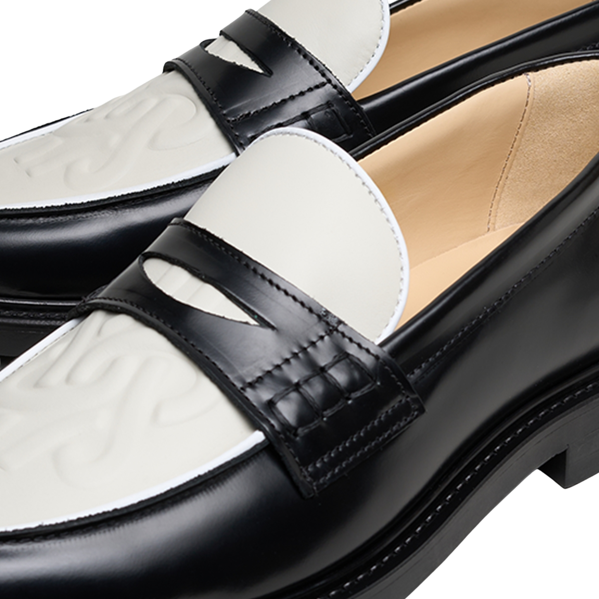 Loafer Gowtu Solid White