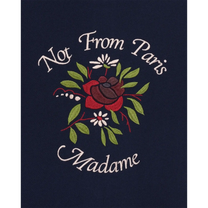Chemise Piquée Slogan Rose