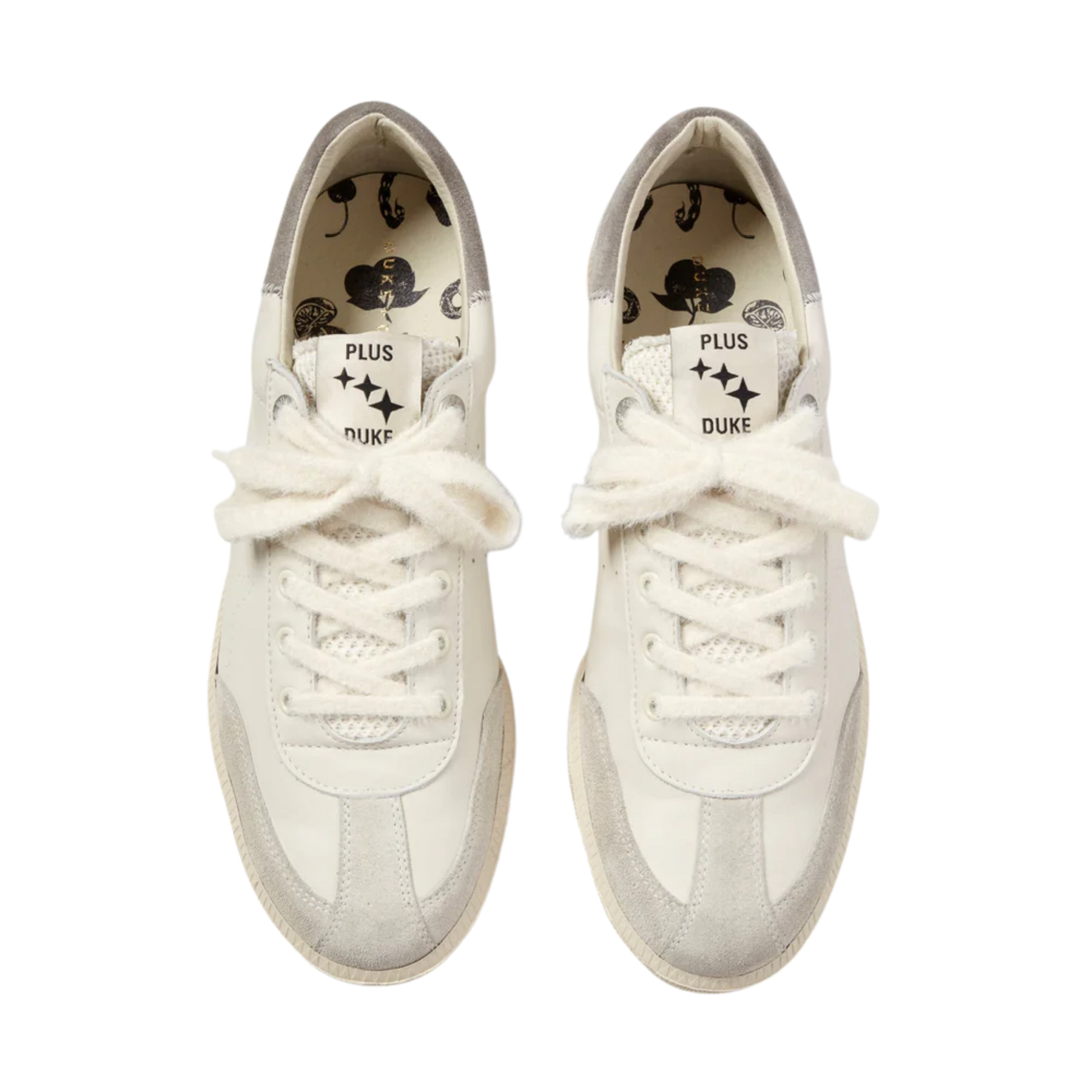 Vintage Grey White Sneaker