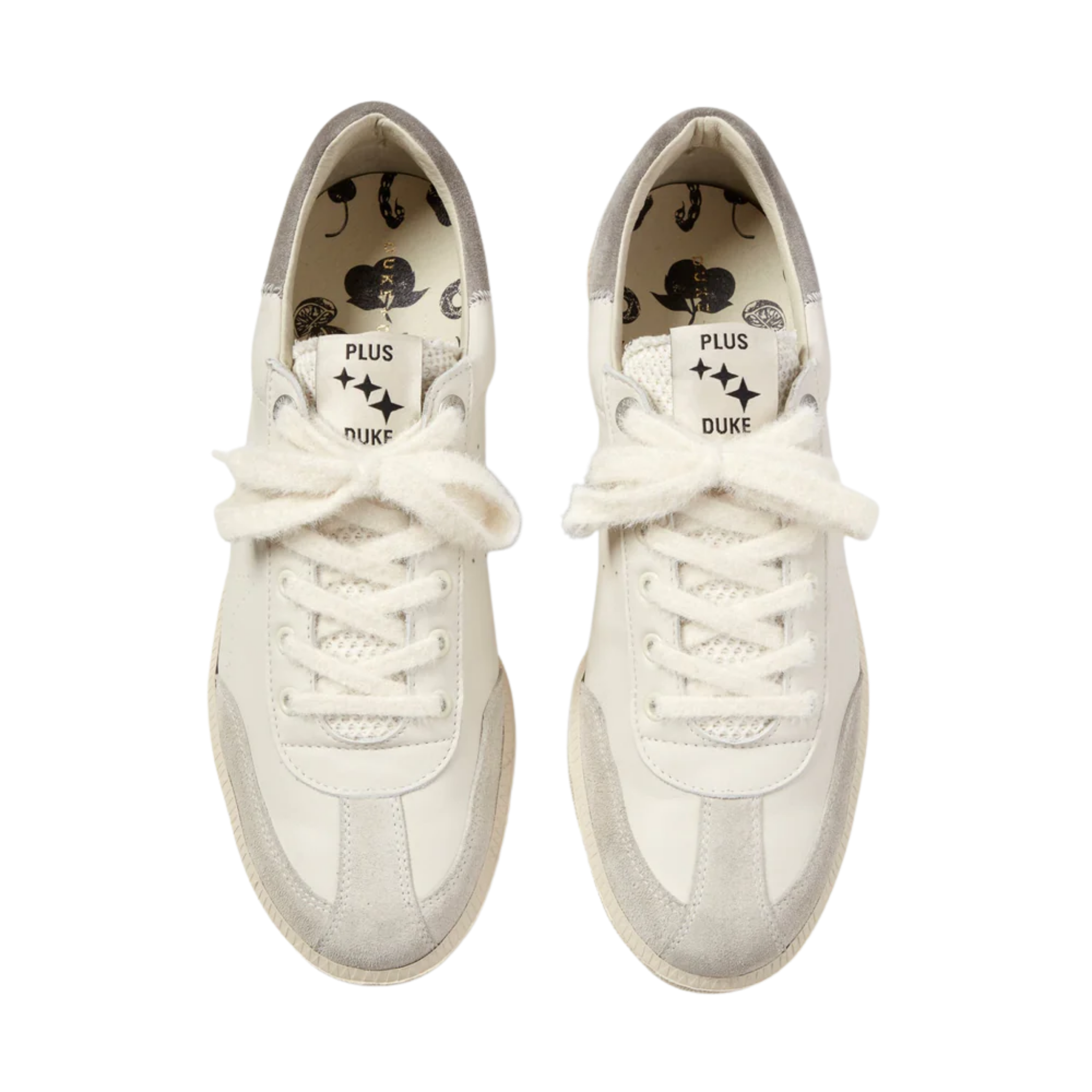 Vintage Grey White Sneaker