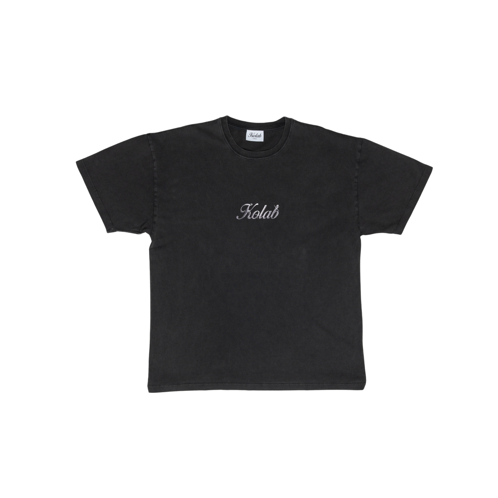 Kolab Safety Pin Tee Black