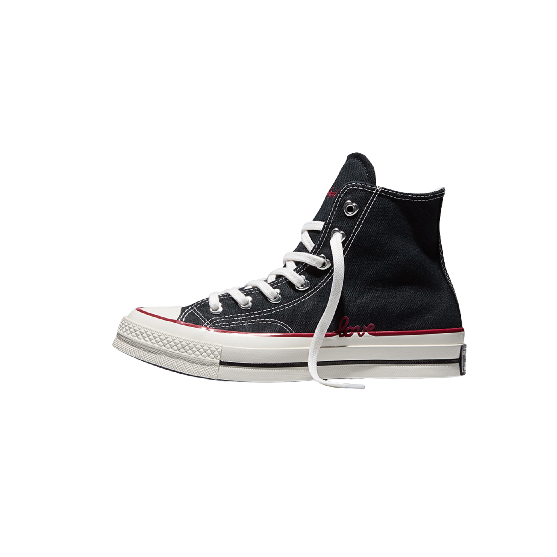 Chuck Taylor All Star 1970s High Valentine's Day Black