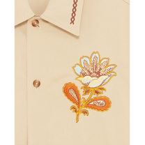 La Surchemise Brodée Fleur
