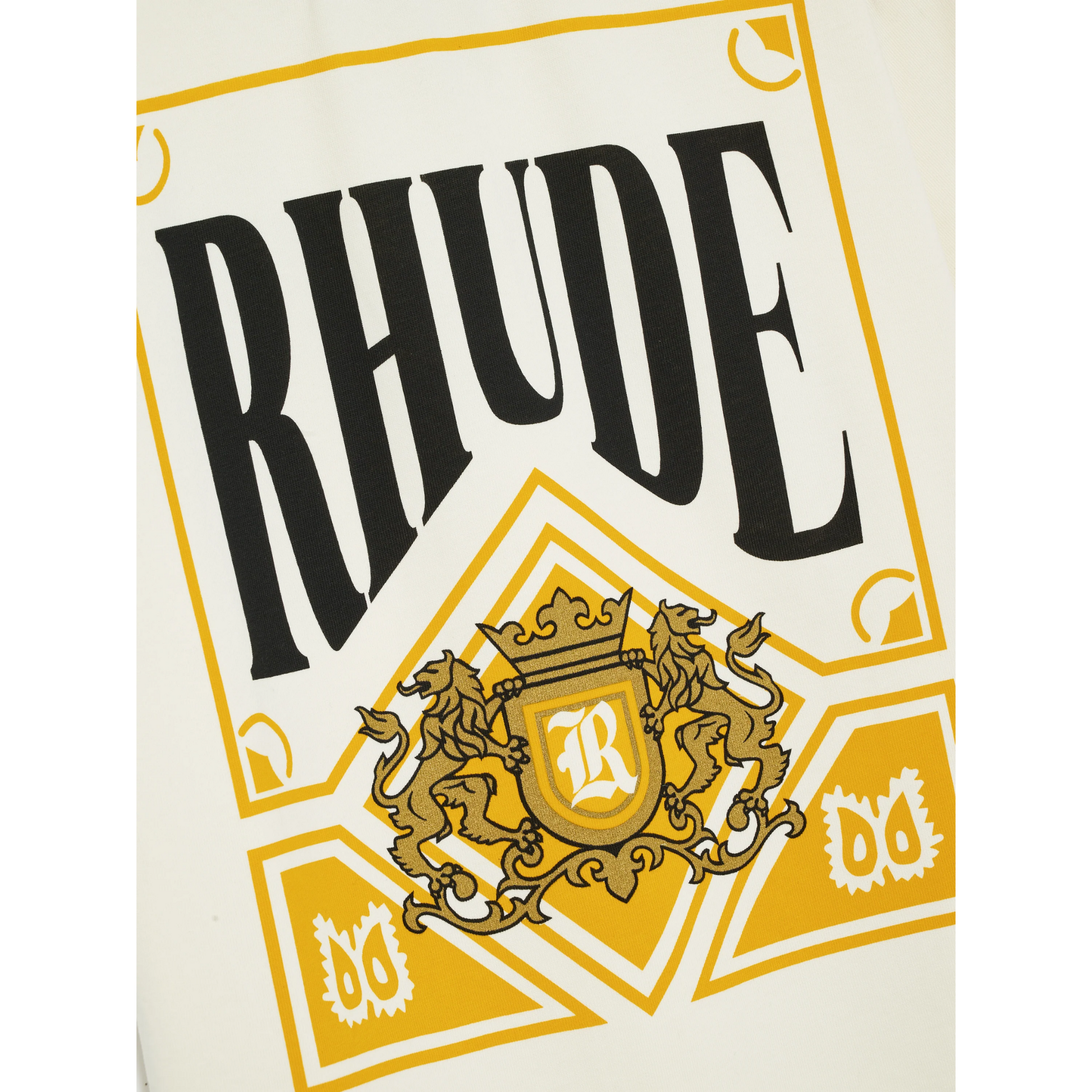 RHUDE PLAYING CARD TEE VINTAGE