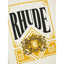 RHUDE PLAYING CARD TEE VINTAGE