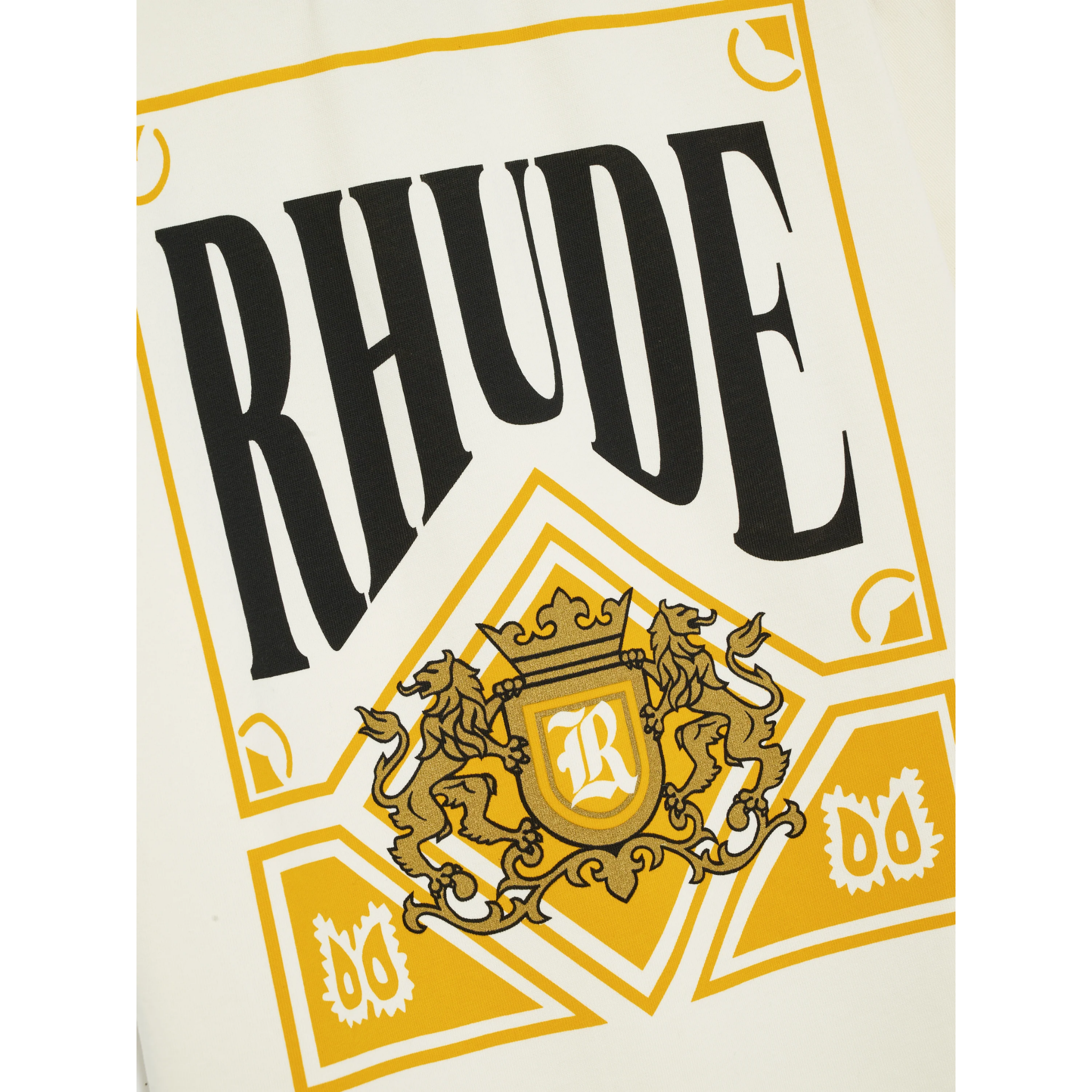 RHUDE PLAYING CARD TEE VINTAGE