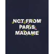 Vine Embroidered Slogan T-shirt